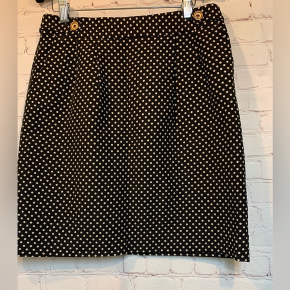 Lilly Pulitzer Dresses & Skirts - Lilly Pulitzer Black Robyn Polka Dot Skirt Size 6​